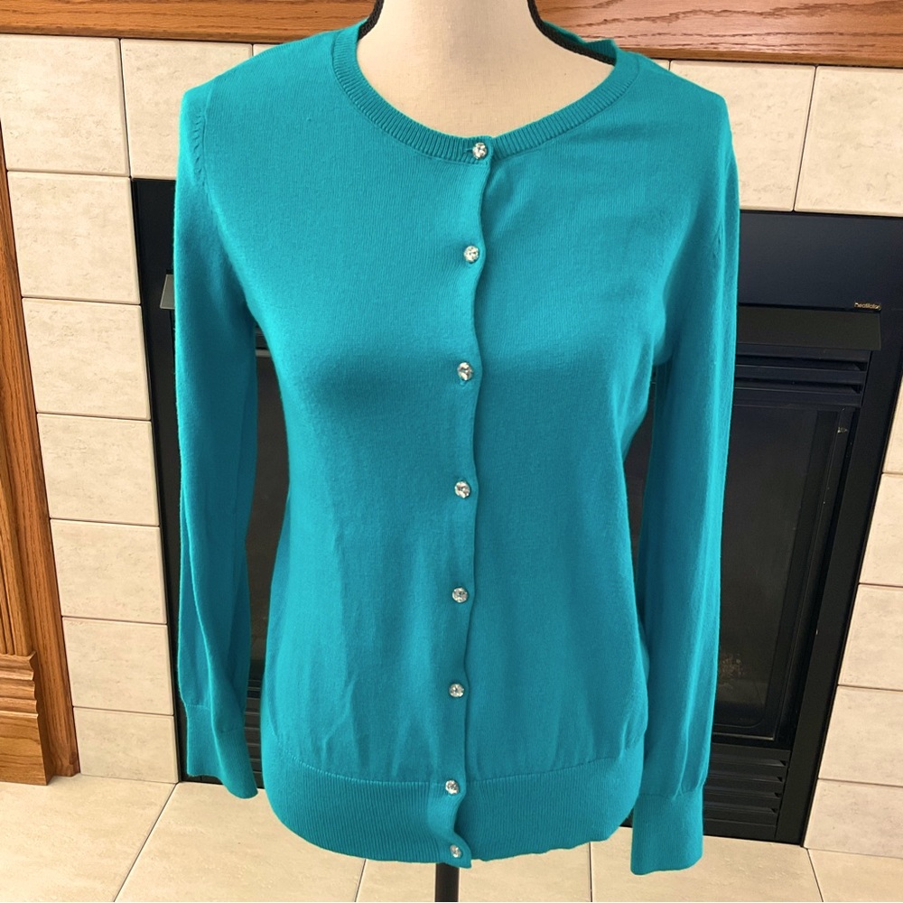 Loft Classic Button Down Cardigan, Women’s Sz S